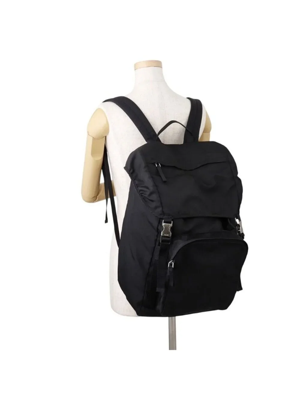 Prada Backpack Nylon Black